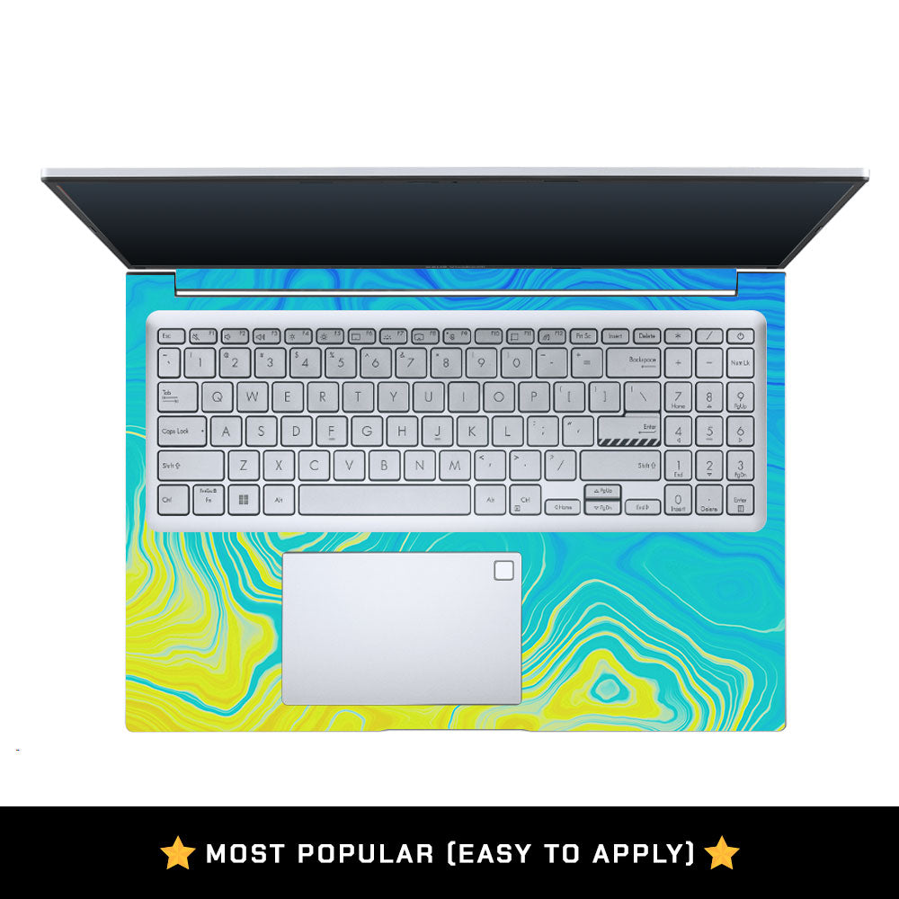 Ocean Gradient Waves Asus Vivobook 16 X1605V Laptop Skin