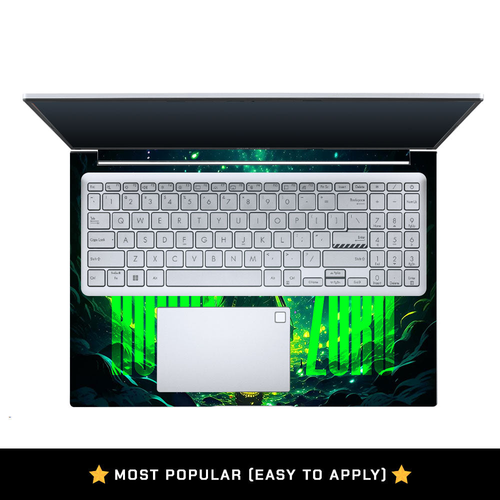 Green Anime Swordsman Asus Vivobook 16 X1605V Laptop Skin