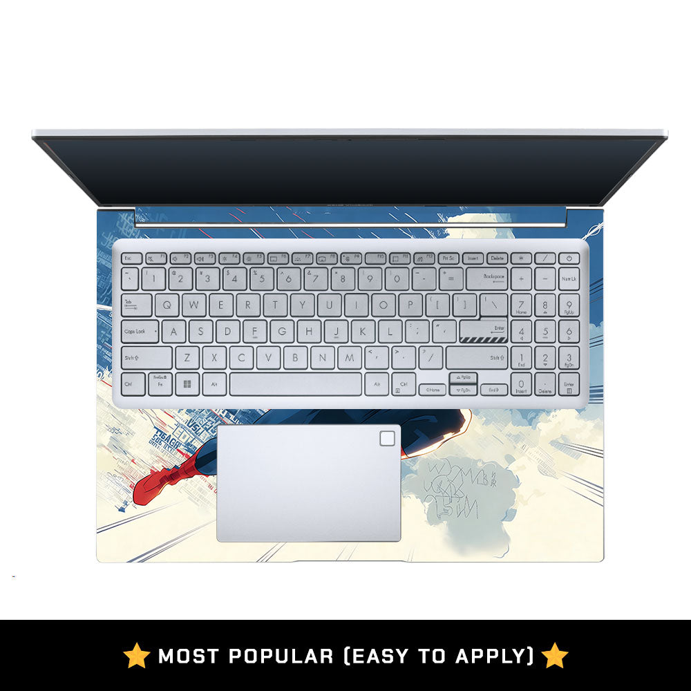 Spiderman Velocity Asus Vivobook 16 X1605V Laptop Skin