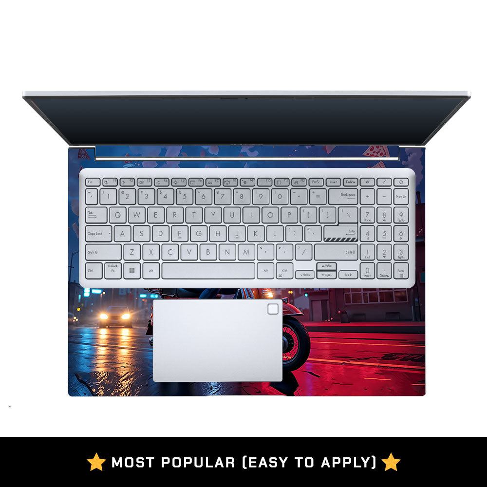 Pizza Spidey Asus Vivobook 16 X1605V Laptop Skin