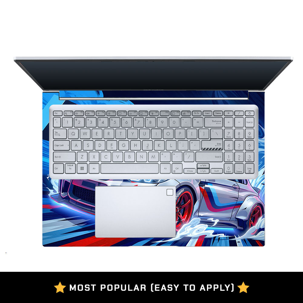BMW M Performance Asus Vivobook 16 X1605V Laptop Skin