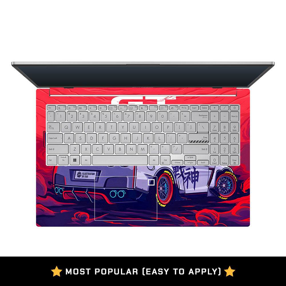 JDM Racing Edition Asus Vivobook Go 15 E1504G Laptop Skin