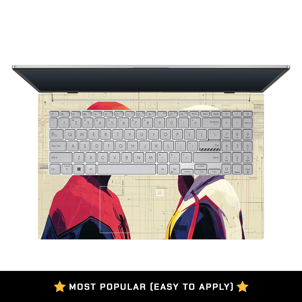 Spider Man X Spider Gwen Asus Vivobook Go 15 E1504G Laptop Skin