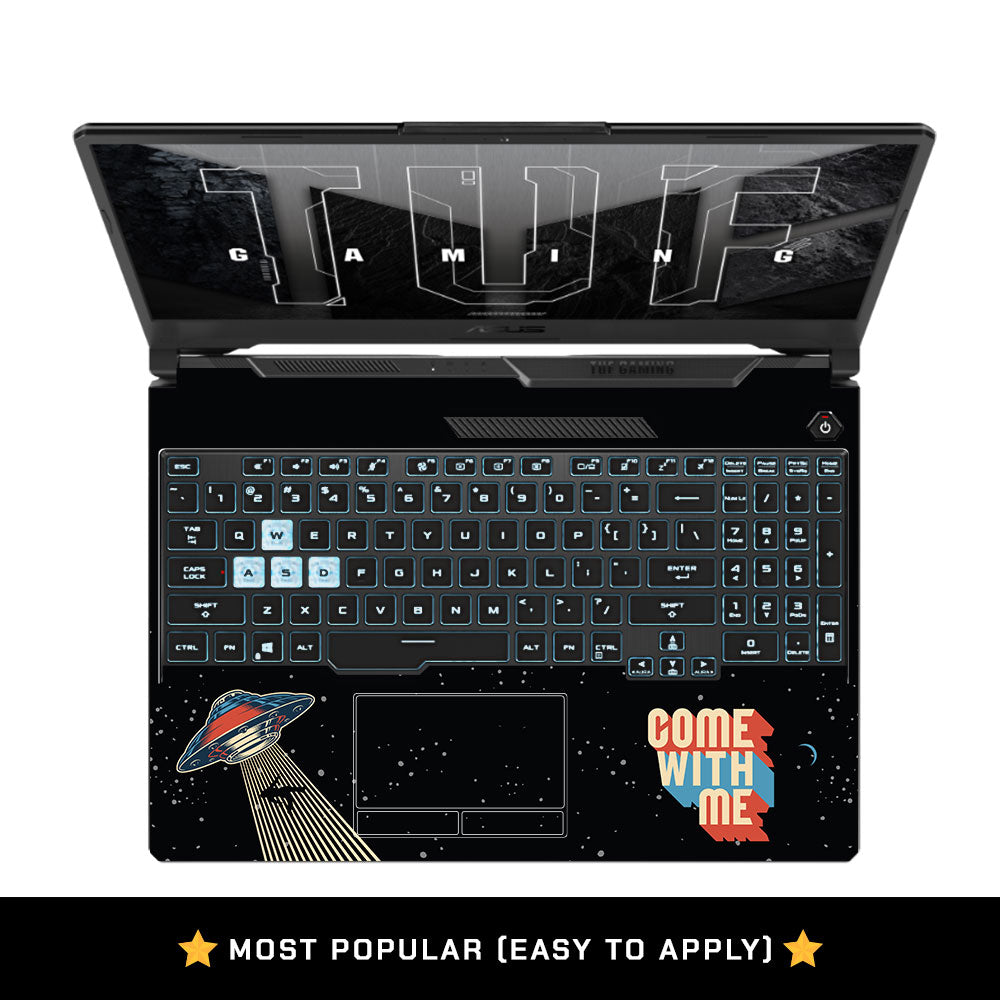 Come with me Asus TUF F15 FX506 and A15 FA506 Laptop Skin