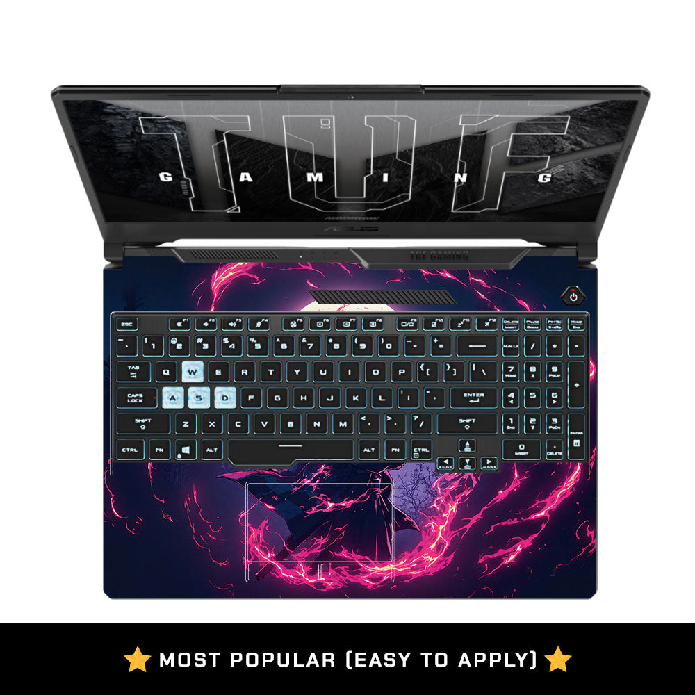 Tanjiro's Flame of Ember Asus TUF F15 FX506 & A15 FA506 Laptop Skin