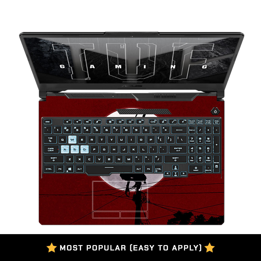 Dark Anime Reaper Asus TUF F15 FX506 & A15 FA506 Laptop Skin
