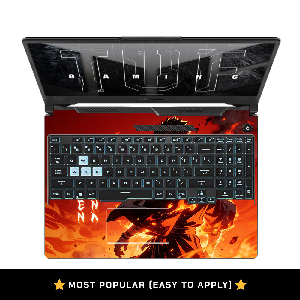 Anime Curse Demon Asus TUF F15 FX506 & A15 FA506 Laptop Skin
