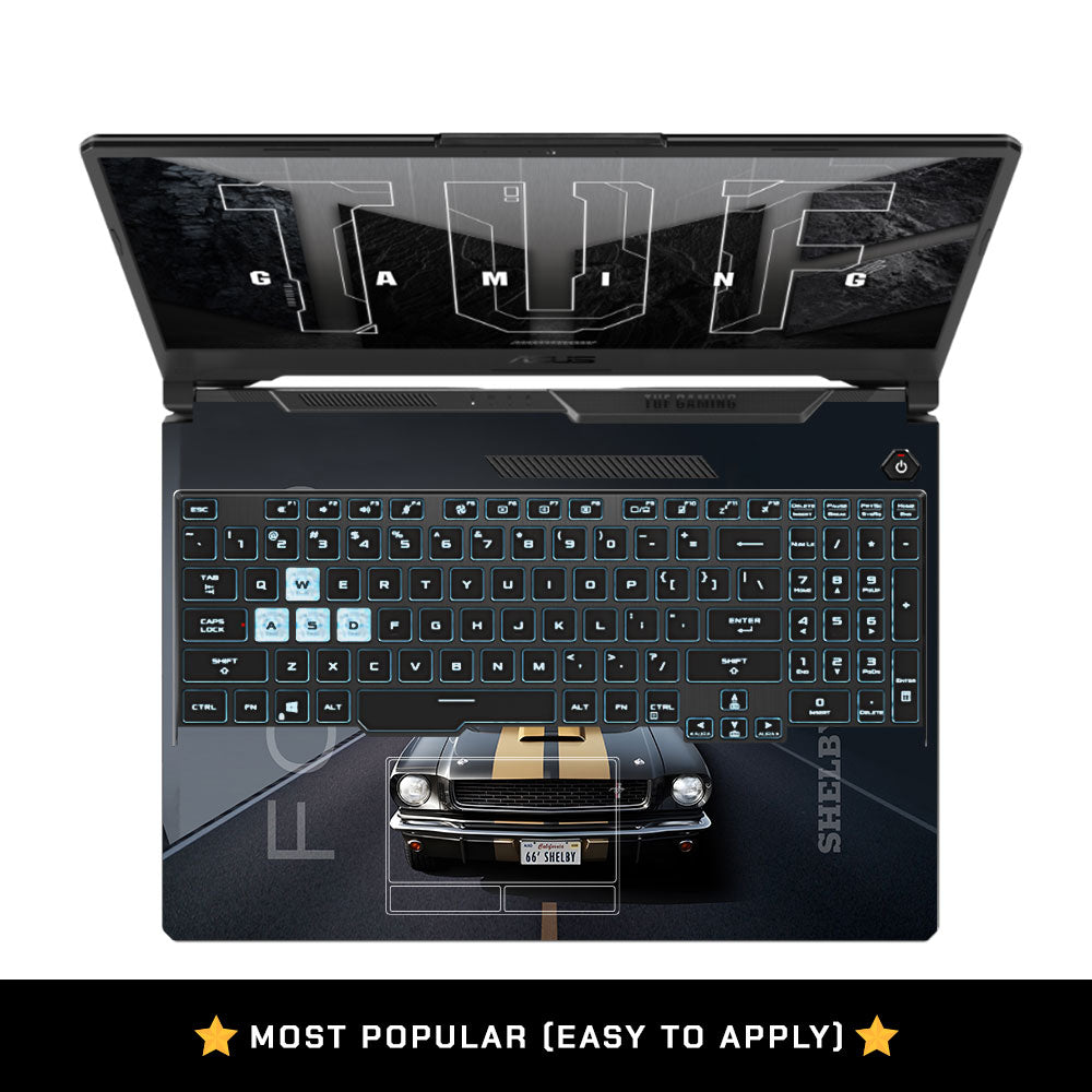 Retro Muscle Fastback Asus TUF F15 FX506 & A15 FA506 Laptop Skin