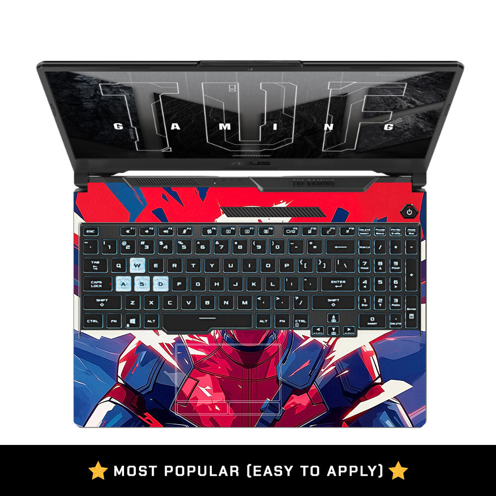 Deadpool Power Burst Asus TUF F15 FX506 & A15 FA506 Laptop Skin