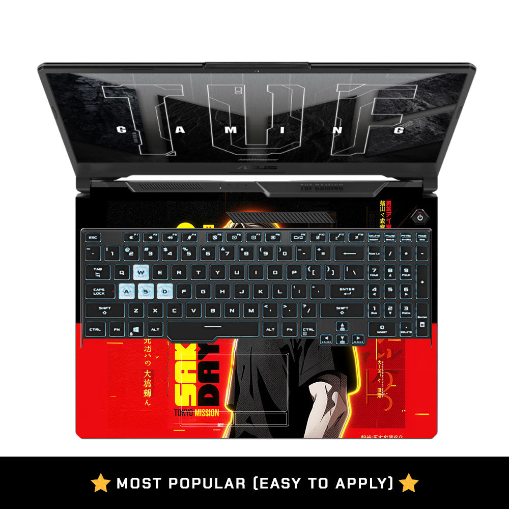 Taro Sakomoto Asus TUF F15 FX506 & A15 FA506 Laptop Skin