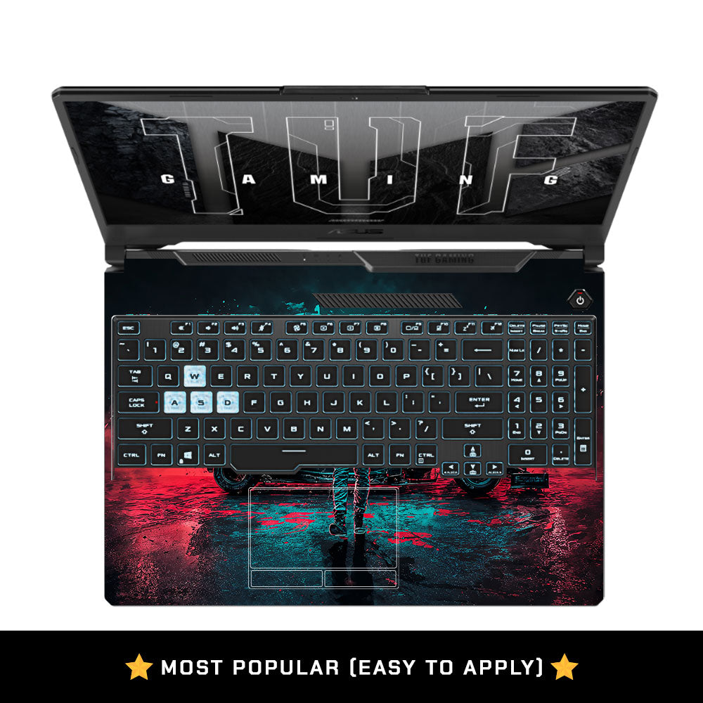 F1 Legend Racer Asus TUF F15 FX506 & A15 FA506 Laptop Skin
