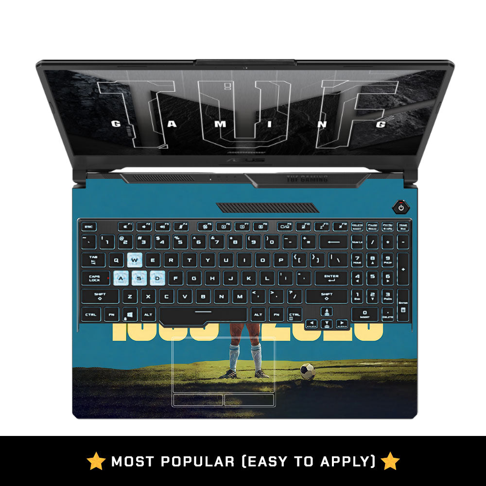 Golden Era 1960–2020 Asus TUF F15 FX506 and A15 FA506 Laptop Skin