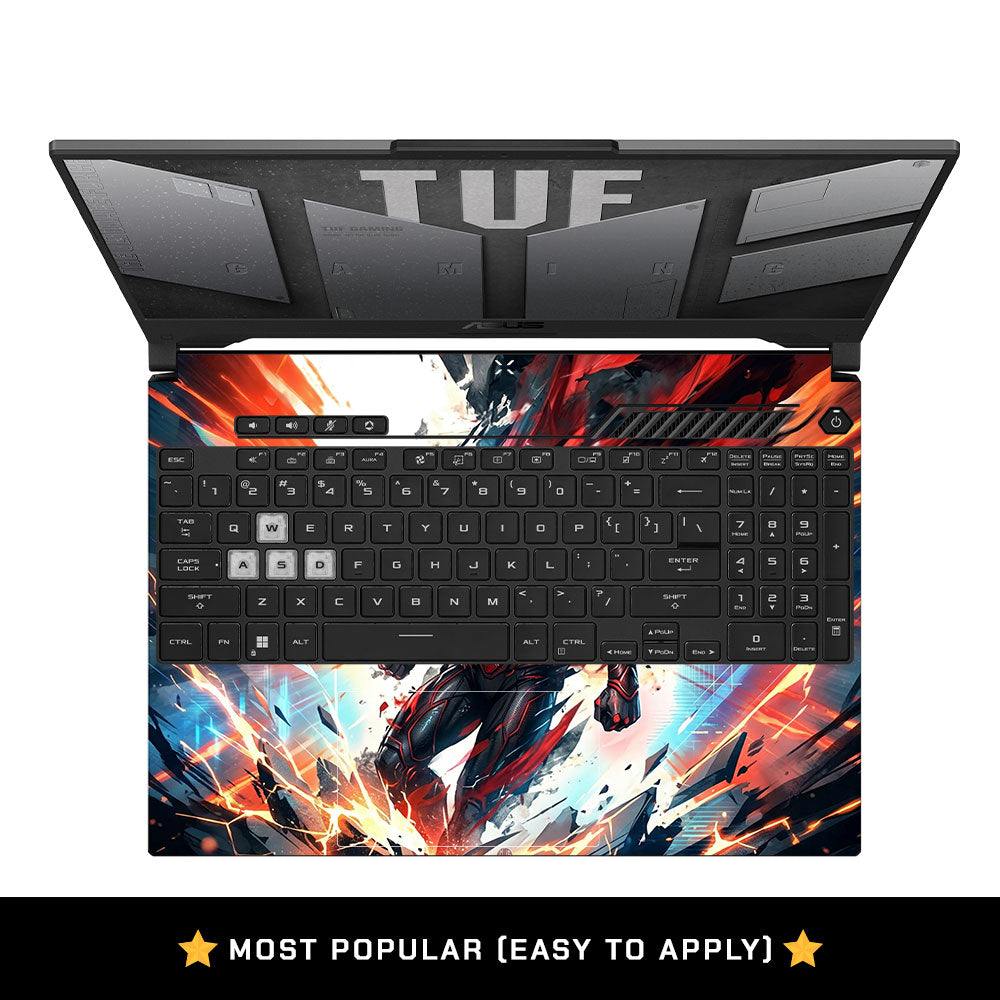 Comic Hero Ascension Asus TUF F15 FX507 & A15 FA507 Laptop Skin