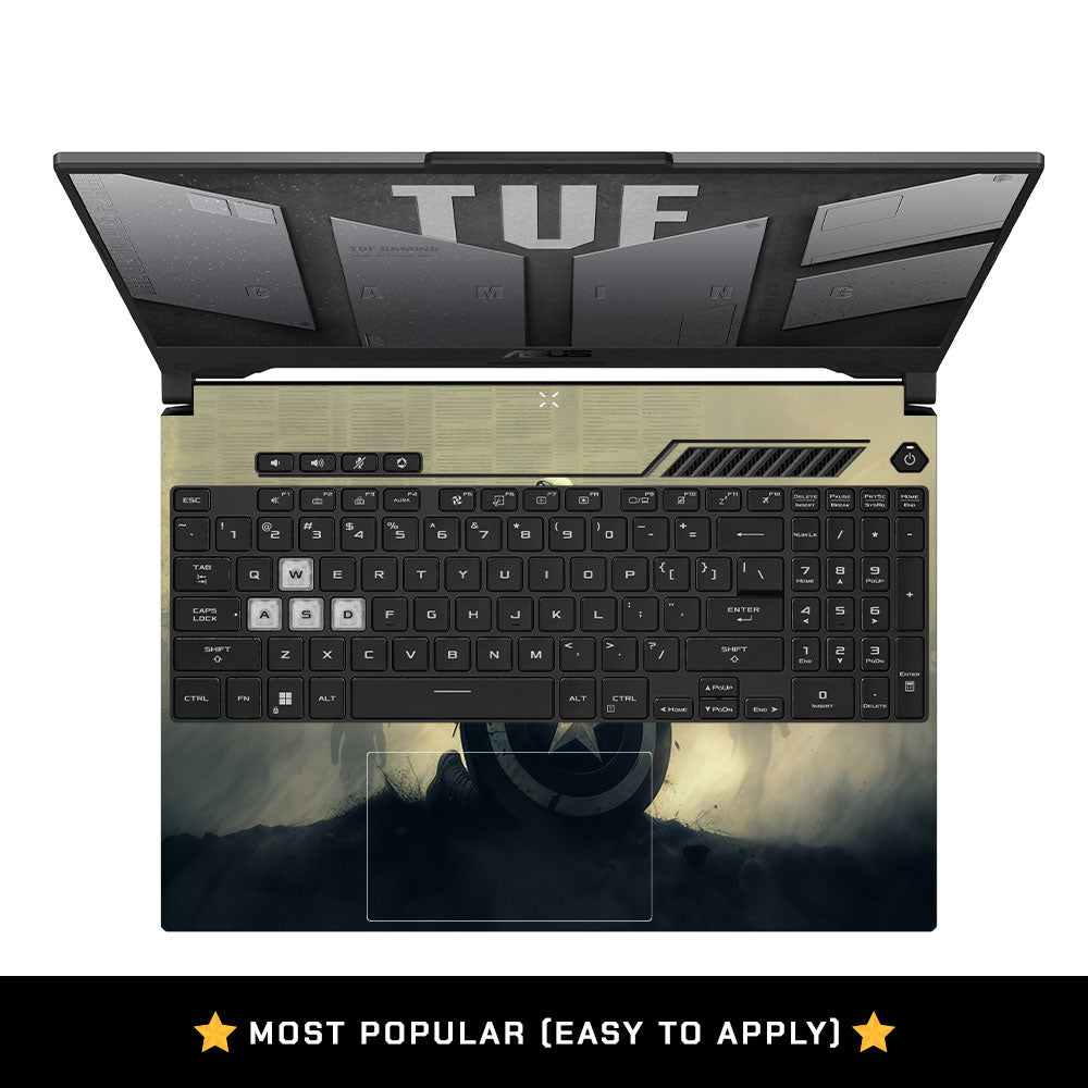 Captain's Valor Asus TUF F15 FX507 & A15 FA507 Laptop Skin
