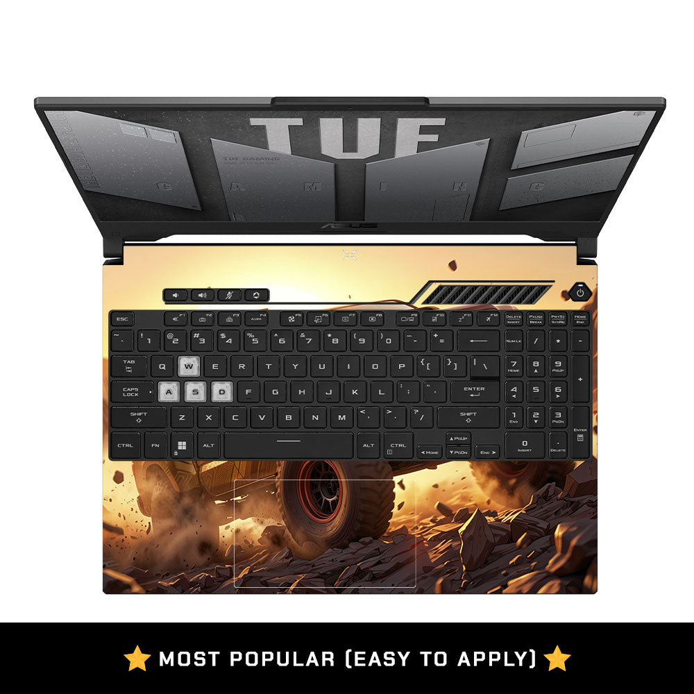 Toyota Off Road Beast Asus TUF F15 FX507 & A15 FA507 Laptop Skin