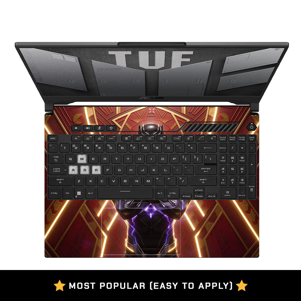 Wakanda Royal Power Asus TUF F15 FX507 & A15 FA507 Laptop Skin