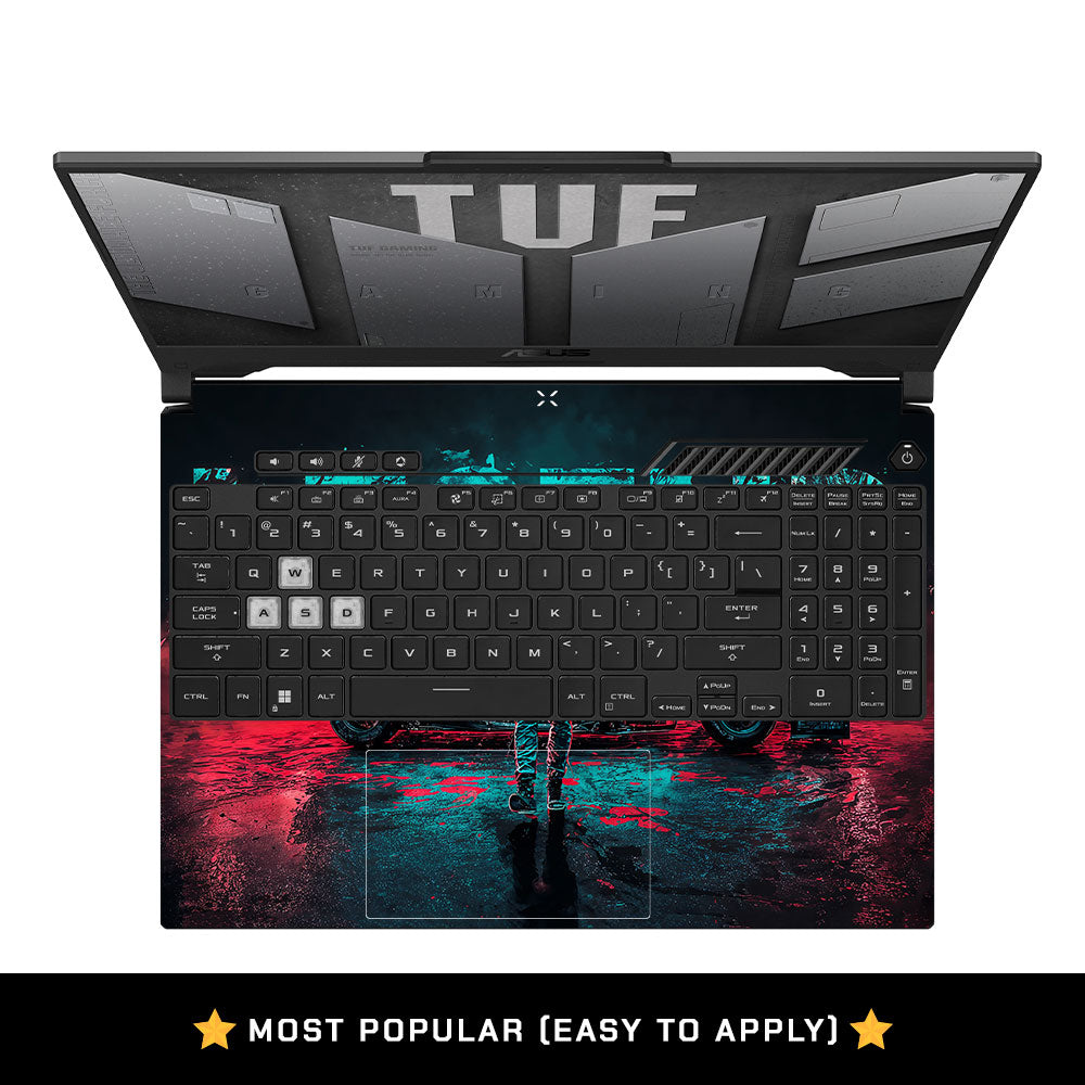 F1 Legend Racer Asus TUF F15 FX507 & A15 FA507 Laptop Skin