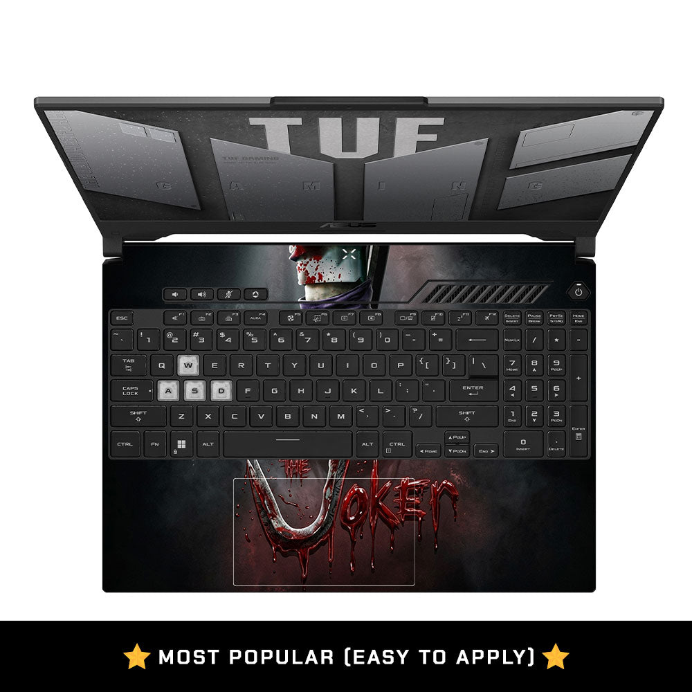 Bloodline of Joker Asus TUF F15 FX507 & A15 FA507 Laptop Skin