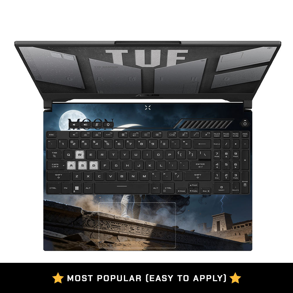 Moon Knight Lunar Vigil Asus TUF F15 FX507 & A15 FA507 Laptop Skin