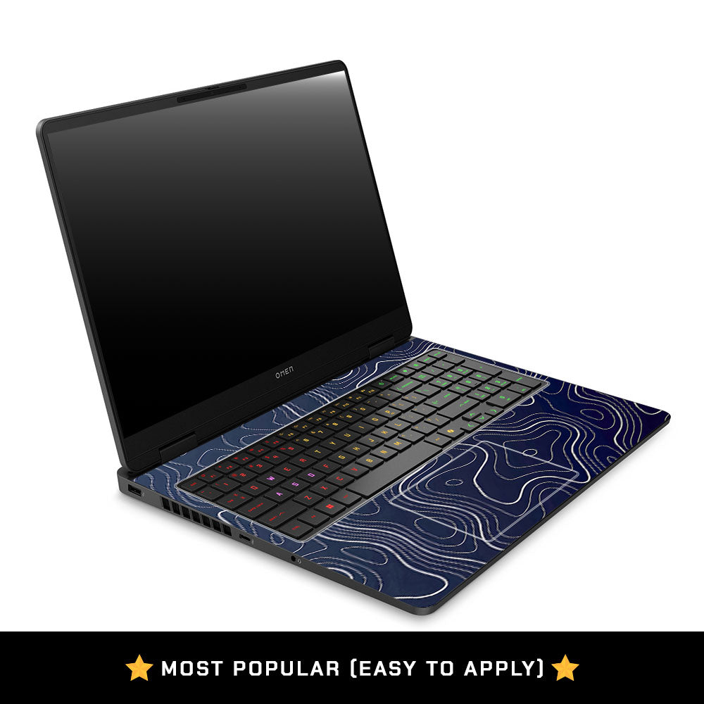 Fluid Lines Design HP Omen Gaming 16 2025, 2026 Laptop Skin
