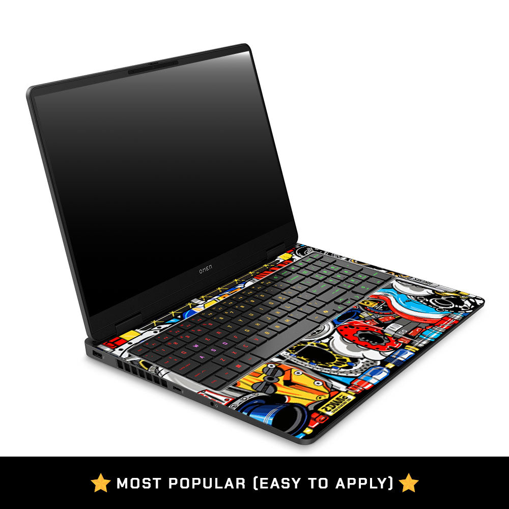 Mechanical Chaos HP Omen Gaming 16 2025, 2026 Laptop Skin