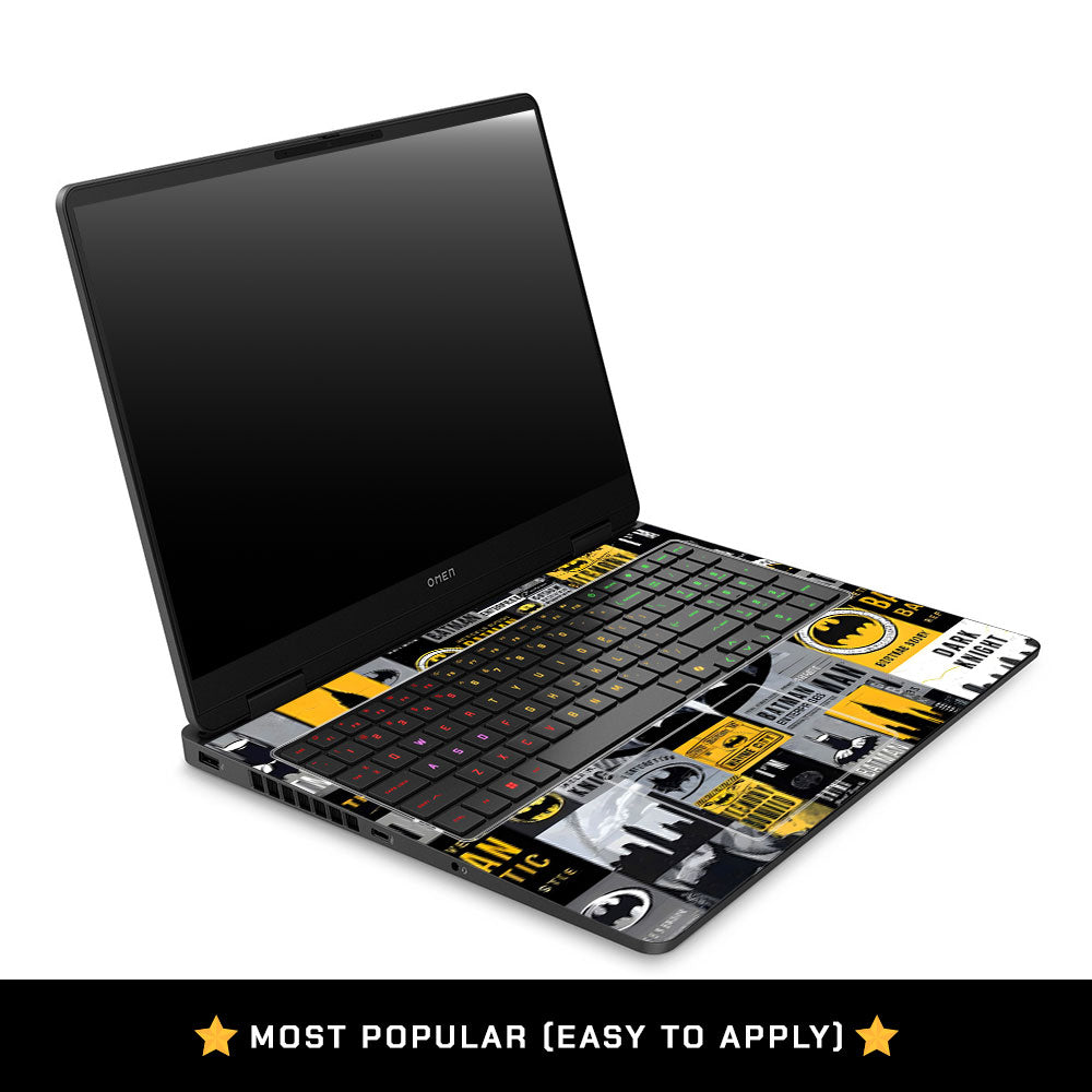 Batman Collage HP Omen Gaming 16 2025, 2026 Laptop Skin