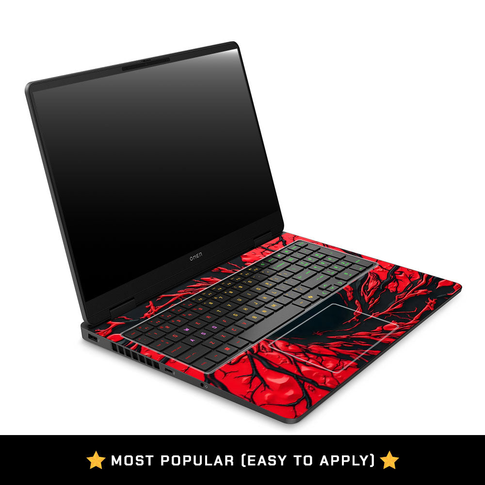 Spiderman Web Red HP Omen Gaming 16 2025, 2026 Laptop Skin