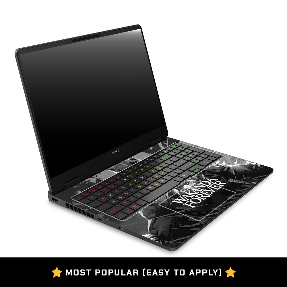 Black Panther Wakanda Forever HP Omen Gaming 16 2025, 2026 Laptop Skin