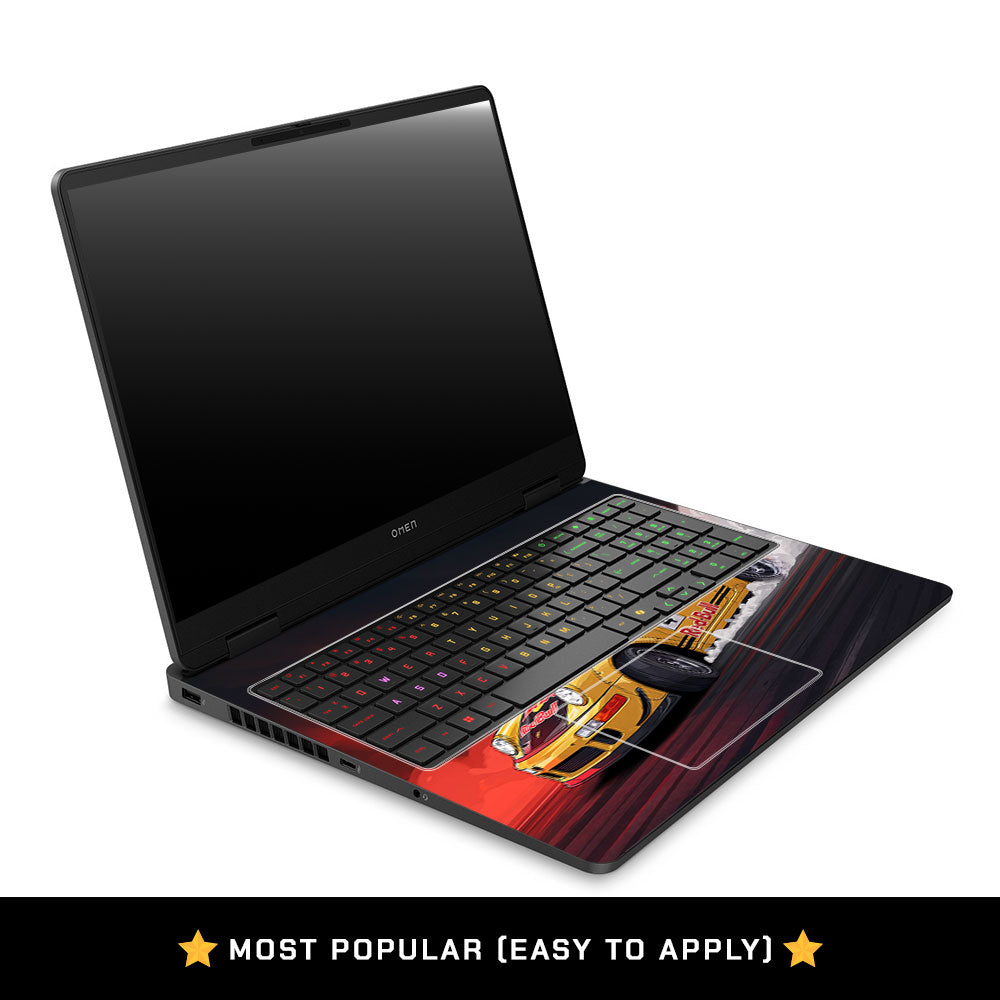 Porsche 911 Red Bull Classic Racer HP Omen Gaming 16 2025, 2026 Laptop Skin