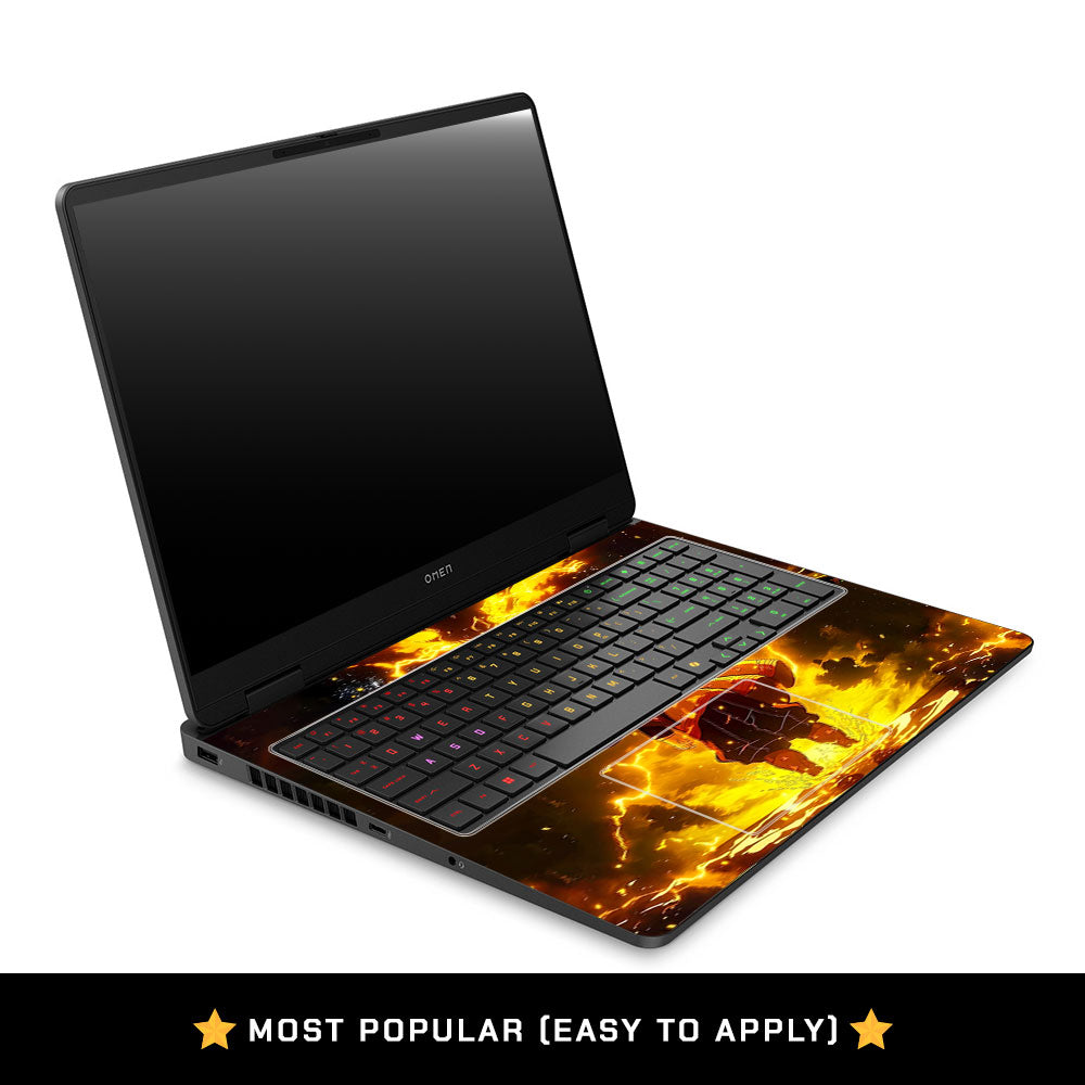 Zenitsu Lightning Strike HP Omen Gaming 16 2025, 2026 Laptop Skin