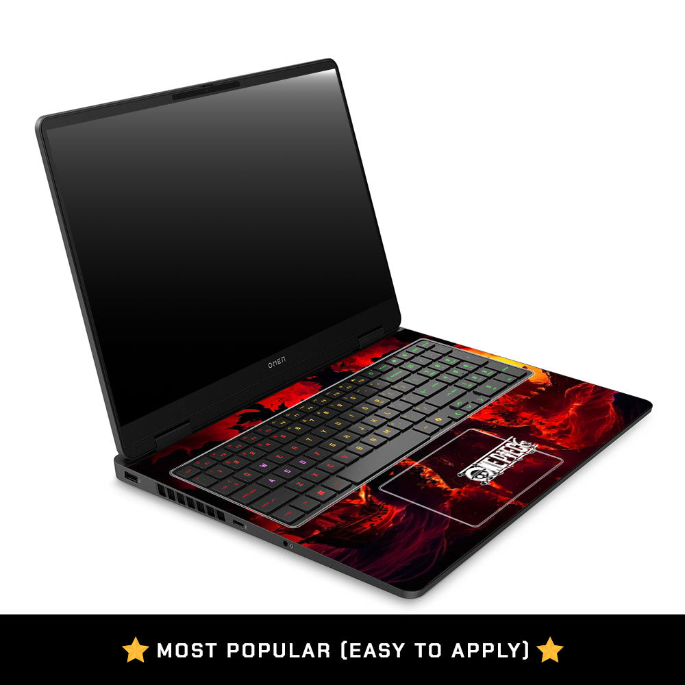 Luffy's Burning Tide HP Omen Gaming 16 2025, 2026 Laptop Skin