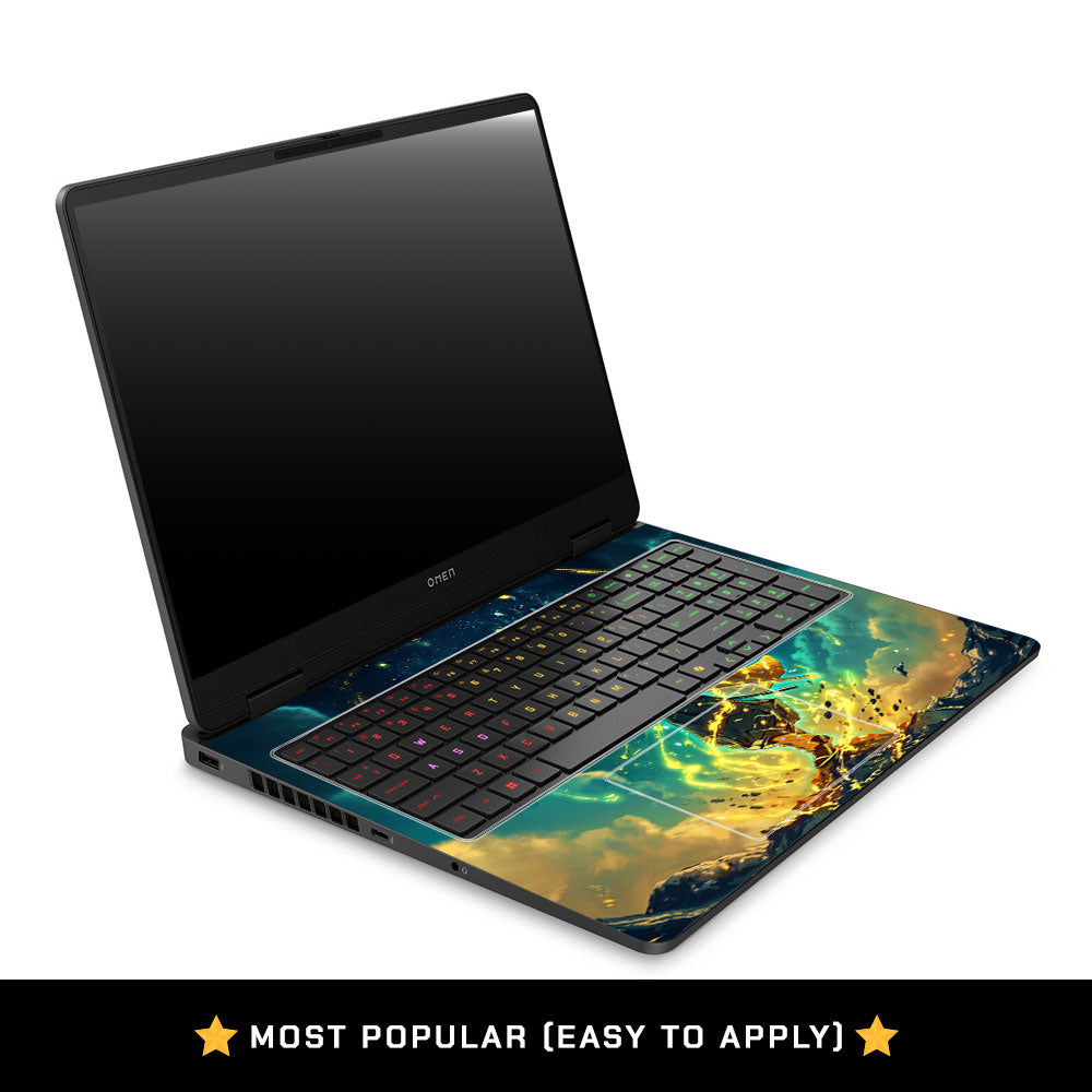 Zenitsu Thunder God HP Omen Gaming 16 2025, 2026 Laptop Skin
