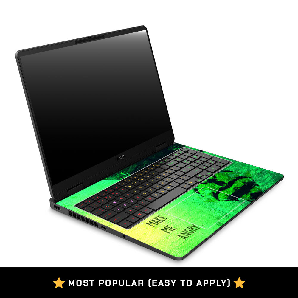 Hulk Don't Make Me Angry HP Omen Gaming 16 2025, 2026 Laptop Skin