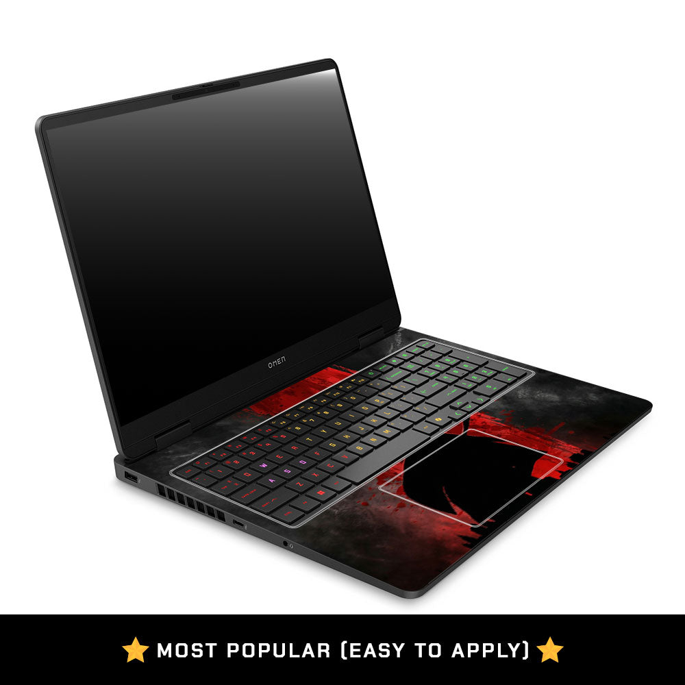 Loki Silhouette Red Strike HP Omen Gaming 16 2025, 2026 Laptop Skin