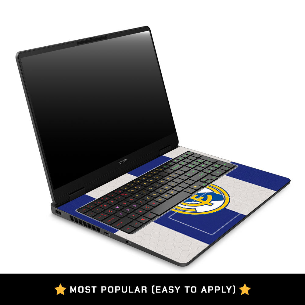 Royal Reign Real Madrid Glory HP Omen Gaming 16 2025, 2026 Laptop Skin