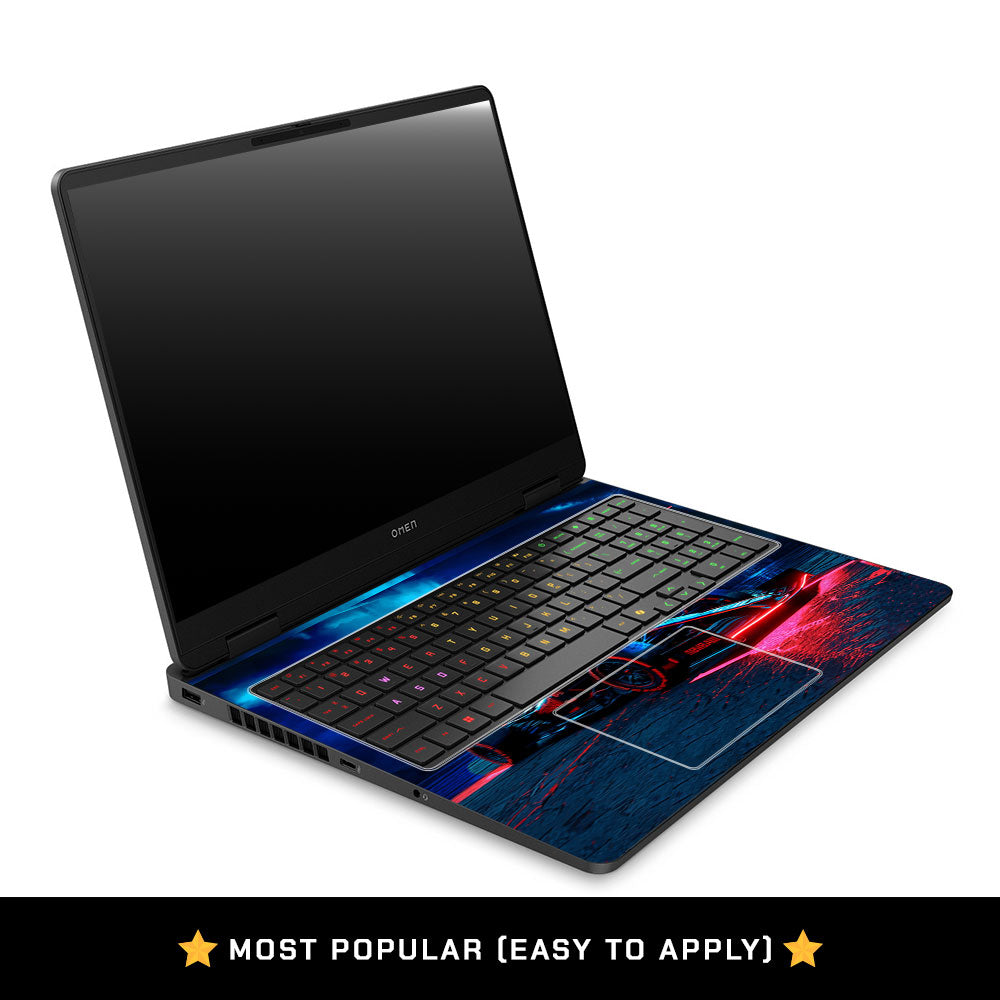 Fututristic Formula 1 HP Omen Gaming 16 2025, 2026 Laptop Skin