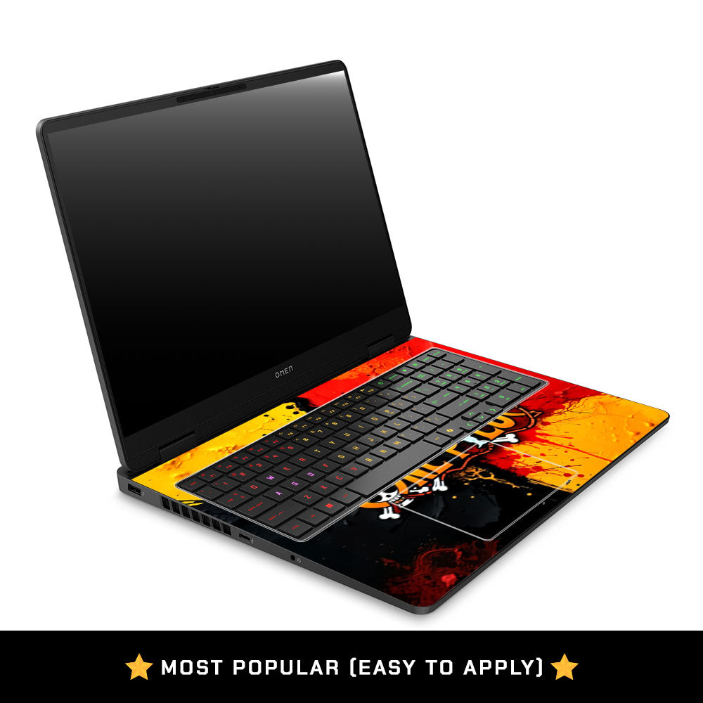 One Piece Paint Splash HP Omen Gaming 16 2025, 2026 Laptop Skin