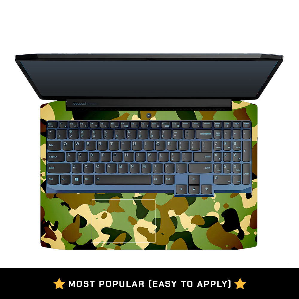 Desert Brown Camo Lenovo Ideapad Gaming 3 15ARH05 and 15IMH05 Laptop Skin