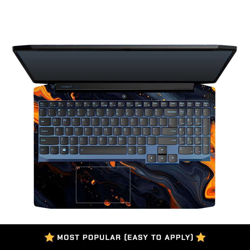 Lava Marble Lenovo IdeaPad Gaming 3 15ARH05 and 15IMH05 Laptop Skin