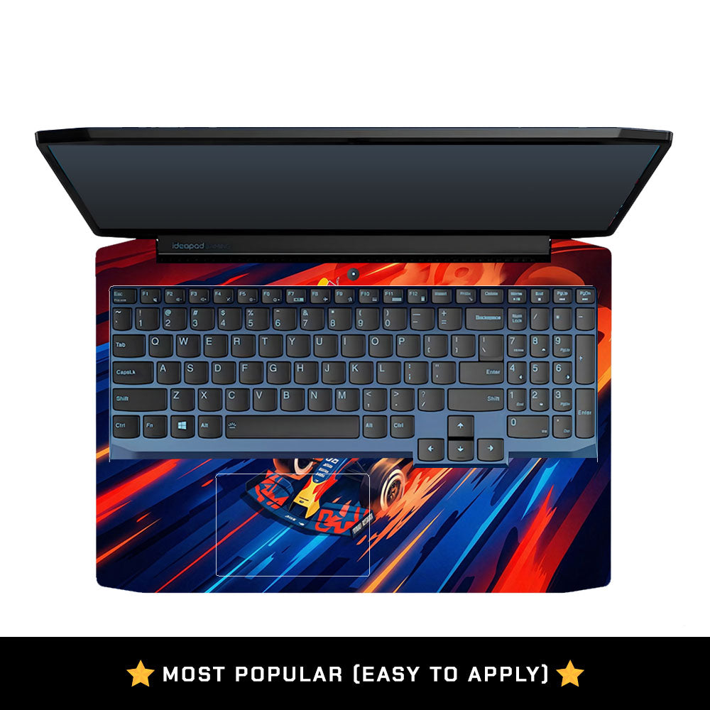 Red Bull Racing Velocity Lenovo IdeaPad Gaming 3 15ARH05 and 15IMH05 Laptop Skin
