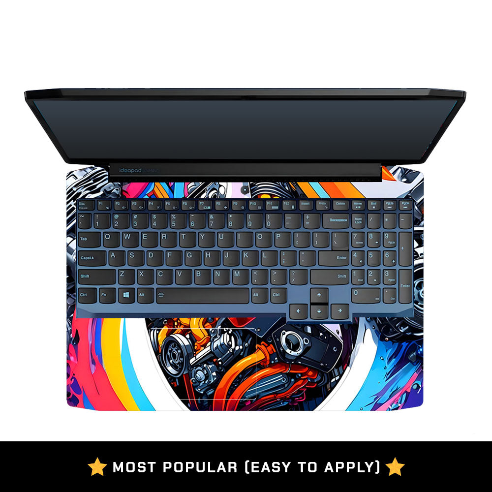 Power in Motion Lenovo IdeaPad Gaming 3 15ARH05 and 15IMH05 Laptop Skin
