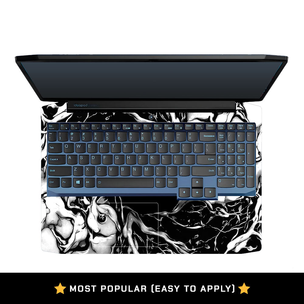 Spiderman Web Black Lenovo IdeaPad Gaming 3 15ARH05 and 15IMH05 Laptop Skin