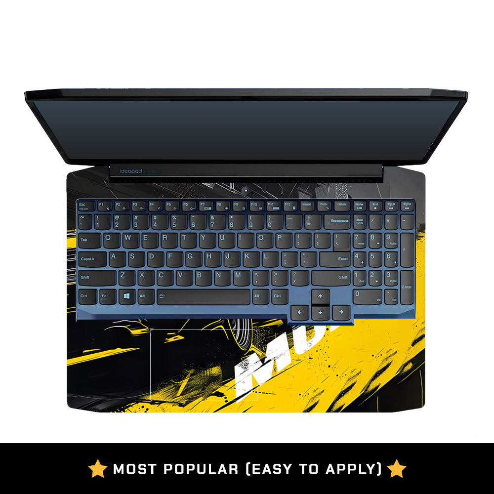Black Muscle Lenovo IdeaPad Gaming 3 15ARH05 and 15IMH05 Laptop Skin