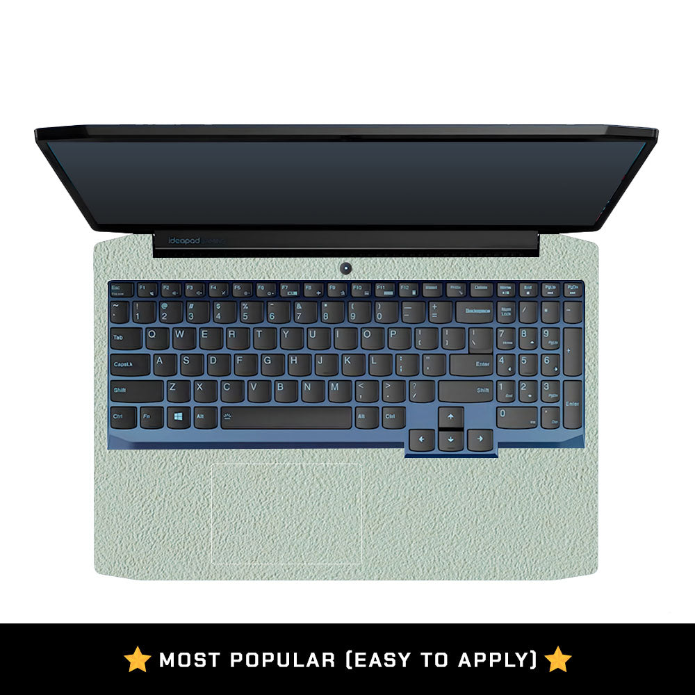 Textured Aqua Stone Lenovo IdeaPad Gaming 3 15ARH05 and 15IMH05 Laptop Skin