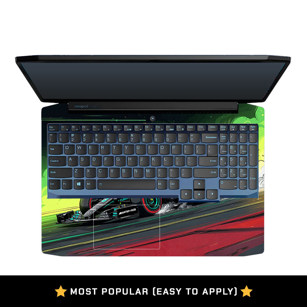 W15 F1 Red Bull x AMG Velocity Lenovo IdeaPad Gaming 3 15ARH05 and 15IMH05 Laptop Skin