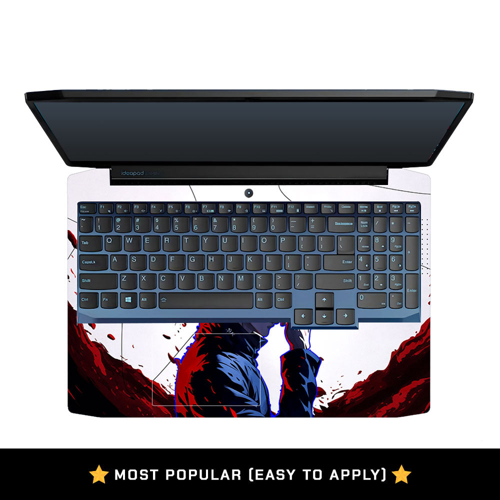 Blue Aura Sorcerer Lenovo IdeaPad Gaming 3 15ARH05 and 15IMH05 Laptop Skin