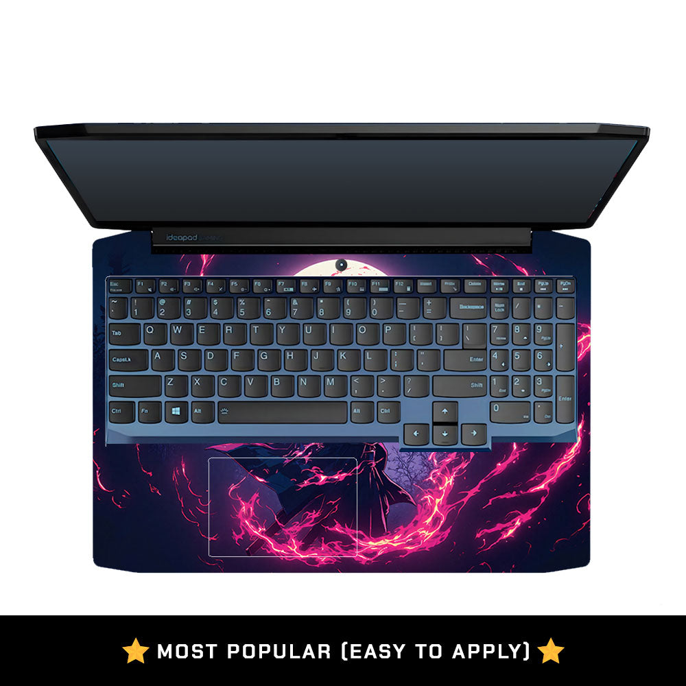 Ember Anime Swordsman Lenovo IdeaPad Gaming 3 15ARH05 and 15IMH05 Laptop Skin