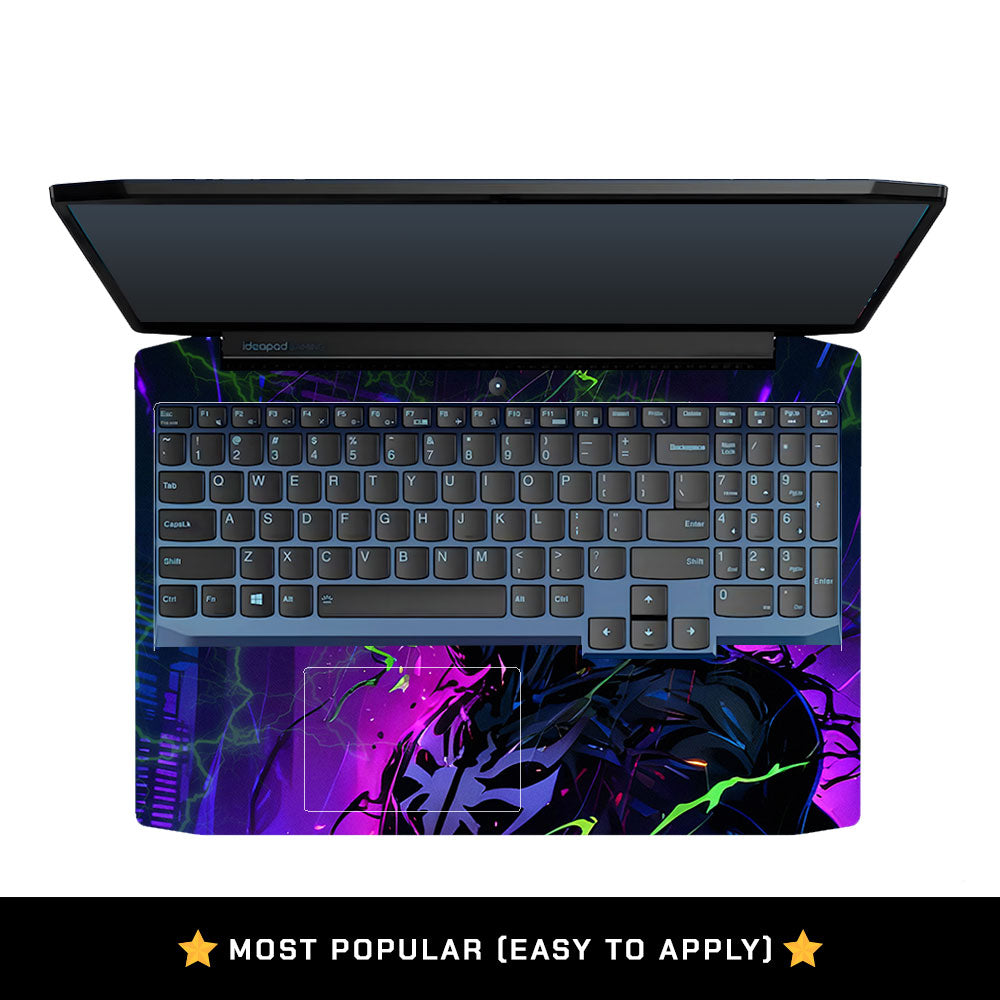 Venom Chaos Surge Lenovo IdeaPad Gaming 3 15ARH05 and 15IMH05 Laptop Skin
