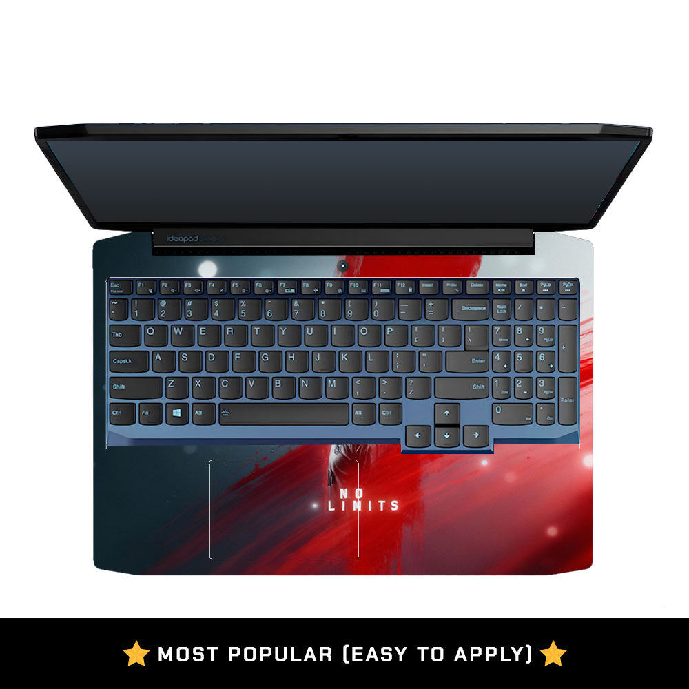 No Limits Ronaldo Spirit Lenovo IdeaPad Gaming 3 15ARH05 and 15IMH05 Laptop Skin