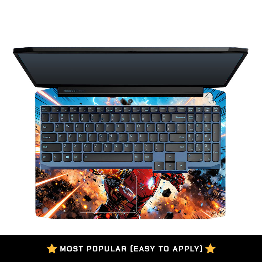 Iron Impact The Arc Reactor Lenovo IdeaPad Gaming 3 15ARH05 and 15IMH05 Laptop Skin